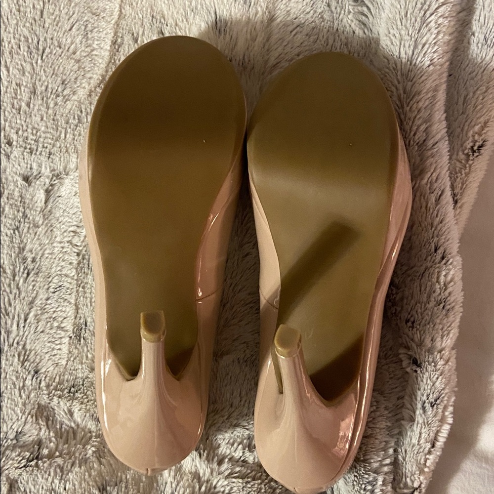 Lauren Conrad Nude Platform Heels NWT - Picture 5 of 9